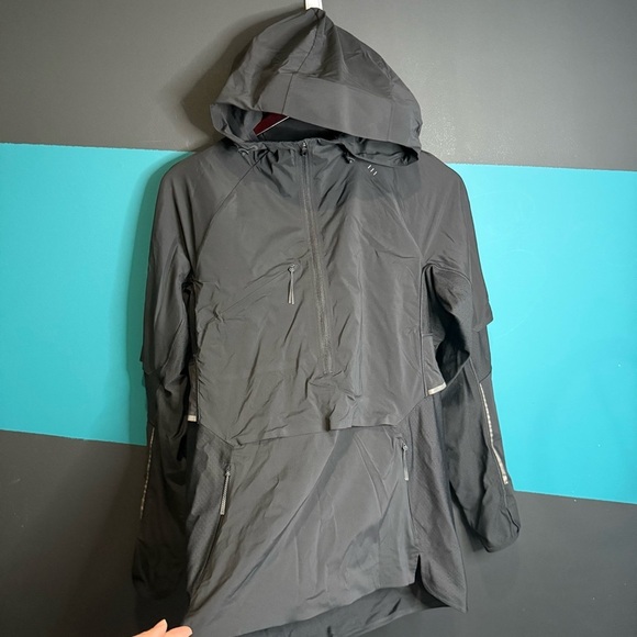 Lululemon Black Performance Jacket Senseknit Composite Running Jacket - Picture 12 of 13